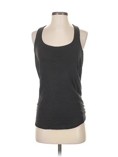 Pre-owned Lululemon Athletica Active Tank Top In Gray