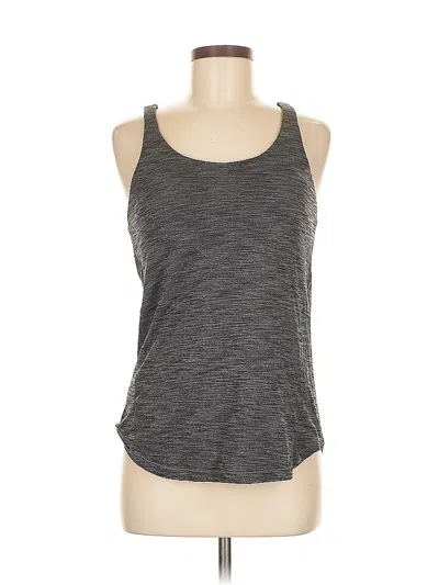 Pre-owned Lululemon Athletica Active Tank Top In Gray