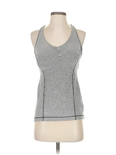 Pre-owned Lululemon Athletica Active Tank Top In Gray