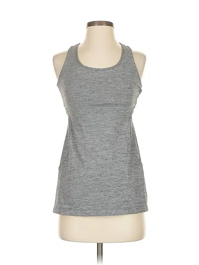 Pre-owned Lululemon Athletica Active Tank Top In Gray
