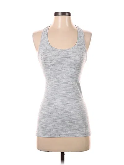 Pre-owned Lululemon Athletica Active Tank Top In Gray