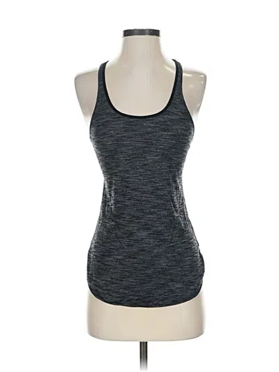 Pre-owned Lululemon Athletica Active Tank Top In Gray