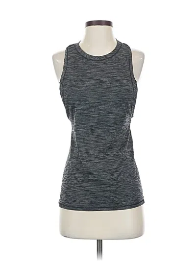 Pre-owned Lululemon Athletica Active Tank Top In Gray