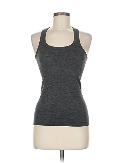 Pre-owned Lululemon Athletica Active Tank Top In Gray