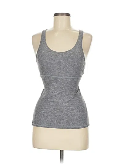Pre-owned Lululemon Athletica Active Tank Top In Gray