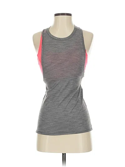Pre-owned Lululemon Athletica Active Tank Top In Gray