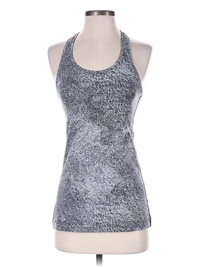 Pre-owned Lululemon Athletica Active Tank Top In Gray