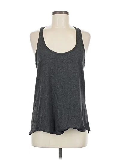 Pre-owned Lululemon Athletica Active Tank Top In Gray