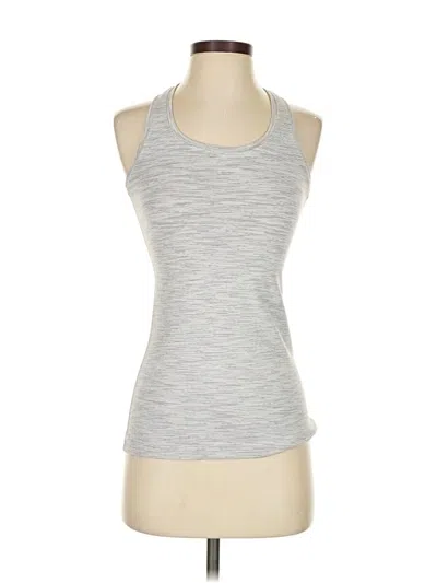 Pre-owned Lululemon Athletica Active Tank Top In Gray