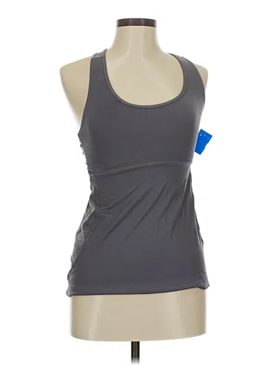Pre-owned Lululemon Athletica Active Tank Top In Gray