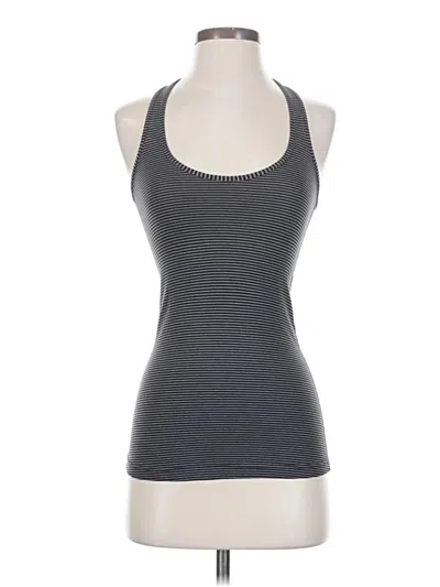 Pre-owned Lululemon Athletica Active Tank Top In Gray