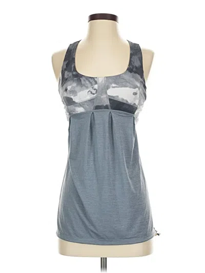 Pre-owned Lululemon Athletica Active Tank Top In Gray