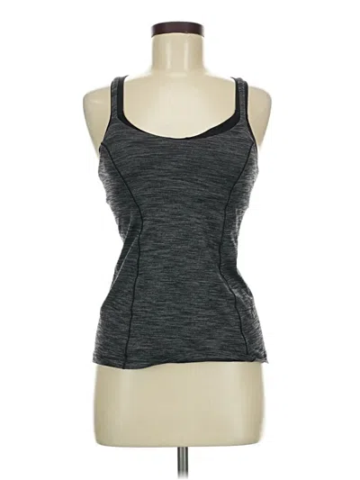 Pre-owned Lululemon Athletica Active Tank Top In Gray