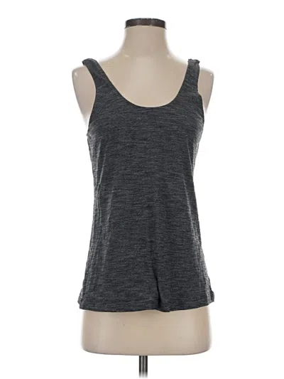Pre-owned Lululemon Athletica Active Tank Top In Gray