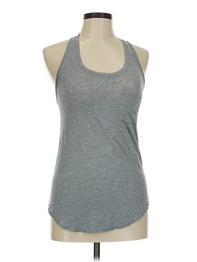 Pre-owned Lululemon Athletica Active Tank Top In Gray