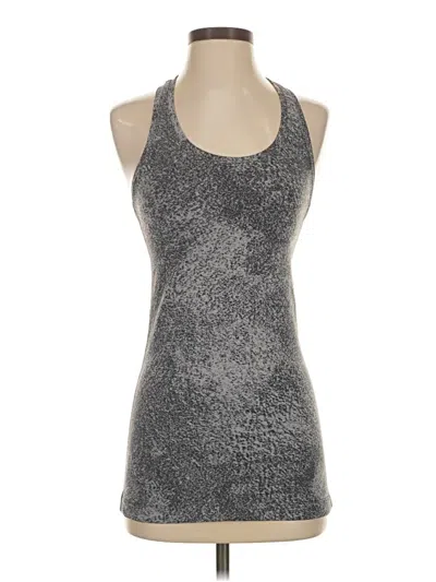 Pre-owned Lululemon Athletica Active Tank Top In Gray