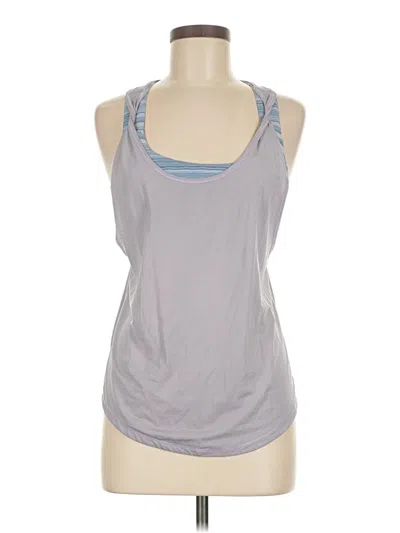 Pre-owned Lululemon Athletica Active Tank Top In Gray