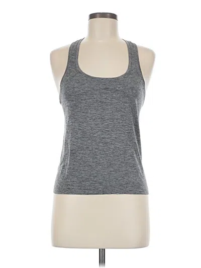 Pre-owned Lululemon Athletica Active Tank Top In Gray