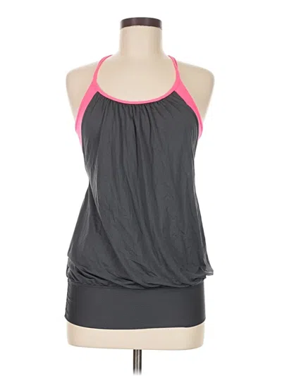 Pre-owned Lululemon Athletica Active Tank Top In Gray