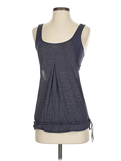 Pre-owned Lululemon Athletica Active Tank Top In Gray
