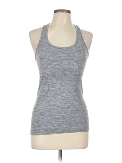 Pre-owned Lululemon Athletica Active Tank Top In Gray