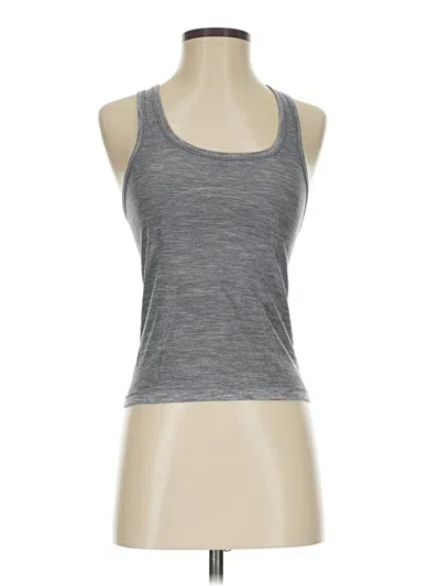 Pre-owned Lululemon Athletica Active Tank Top In Gray