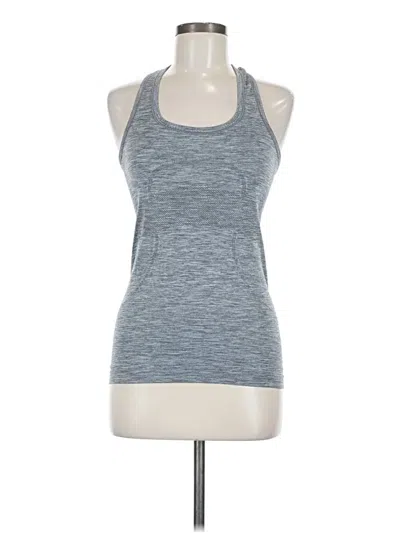 Pre-owned Lululemon Athletica Active Tank Top In Gray