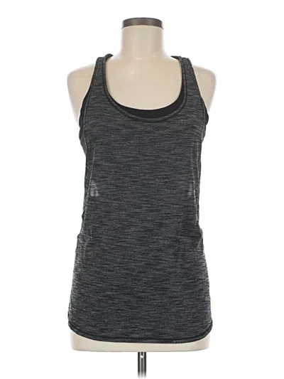 Pre-owned Lululemon Athletica Active Tank Top In Gray