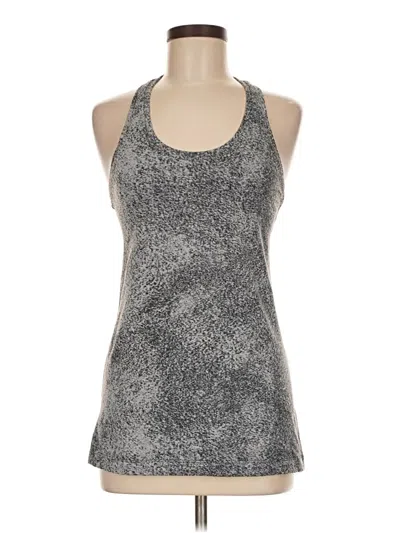 Pre-owned Lululemon Athletica Active Tank Top In Gray