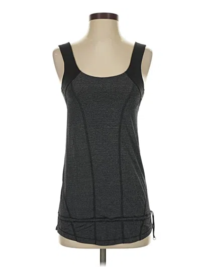 Pre-owned Lululemon Athletica Active Tank Top In Gray