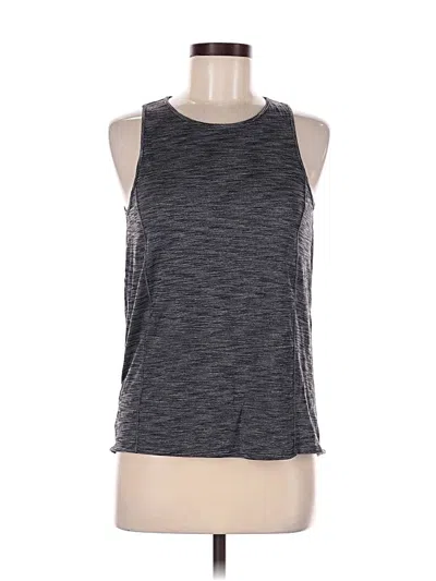 Pre-owned Lululemon Athletica Active Tank Top In Gray