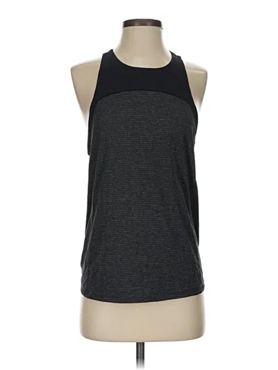 Pre-owned Lululemon Athletica Active Tank Top In Gray