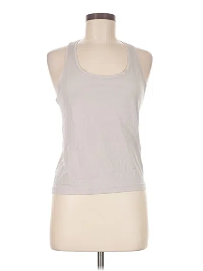 Pre-owned Lululemon Athletica Active Tank Top In Gray