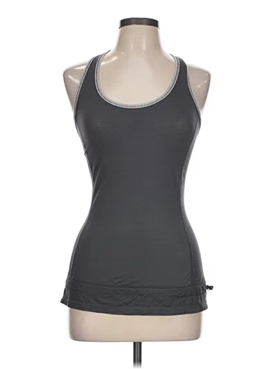 Pre-owned Lululemon Athletica Active Tank Top In Gray