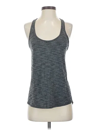 Pre-owned Lululemon Athletica Active Tank Top In Gray