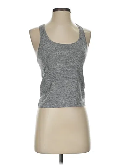 Pre-owned Lululemon Athletica Active Tank Top In Gray