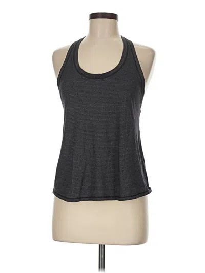 Pre-owned Lululemon Athletica Active Tank Top In Gray