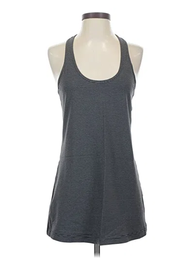 Pre-owned Lululemon Athletica Active Tank Top In Gray