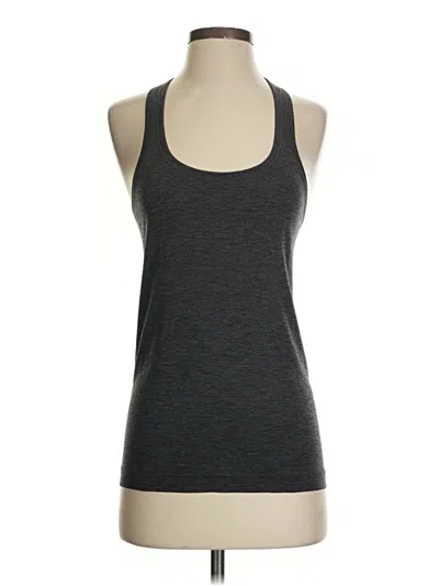 Pre-owned Lululemon Athletica Active Tank Top In Gray