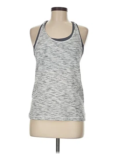 Pre-owned Lululemon Athletica Active Tank Top In Gray