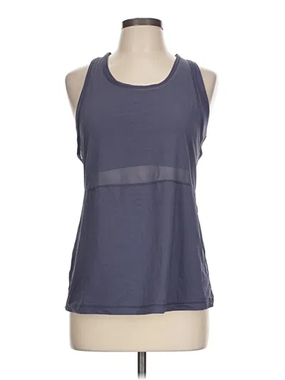 Pre-owned Lululemon Athletica Active Tank Top In Gray