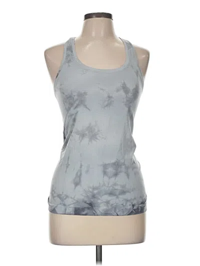 Pre-owned Lululemon Athletica Active Tank Top In Gray
