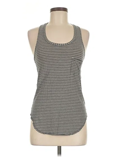 Pre-owned Lululemon Athletica Active Tank Top In Gray