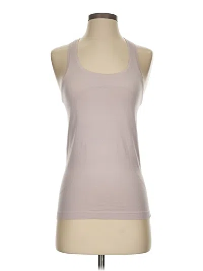 Pre-owned Lululemon Athletica Active Tank Top In Gray