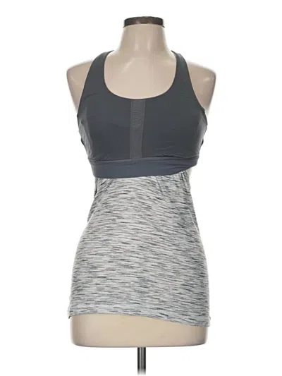 Pre-owned Lululemon Athletica Active Tank Top In Gray