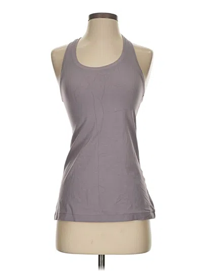 Pre-owned Lululemon Athletica Active Tank Top In Gray