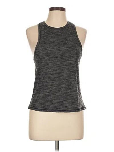 Pre-owned Lululemon Athletica Active Tank Top In Gray