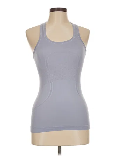 Pre-owned Lululemon Athletica Active Tank Top In Gray