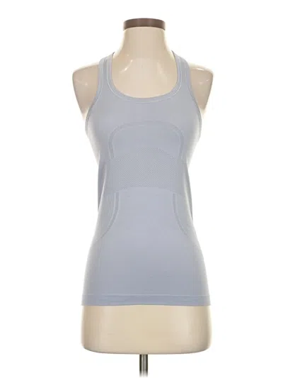 Pre-owned Lululemon Athletica Active Tank Top In Gray