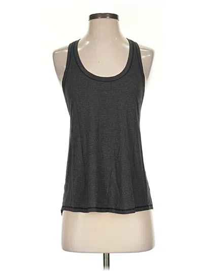 Pre-owned Lululemon Athletica Active Tank Top In Gray